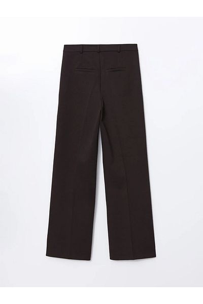 LC Waikiki Γυναικείο αθλητικό παντελόνι LCW Vision Brown με ελαστική μέση