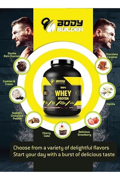 Body Builder Whey Protein, Vanilla  Marshmallow, 4 LB