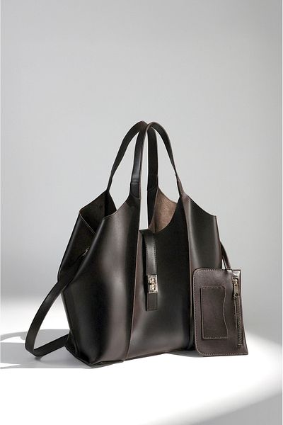 Rimense Women's Brown Long Strap Crossbody Hand and Shoulder Bag