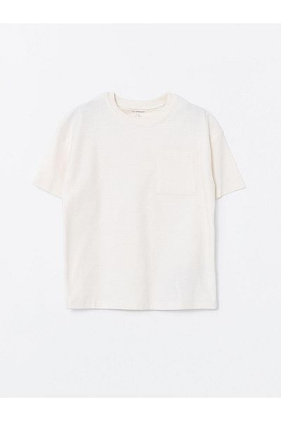 LC Waikiki Ανδρικό μπλουζάκι LCW Kids Crew Neck Basic