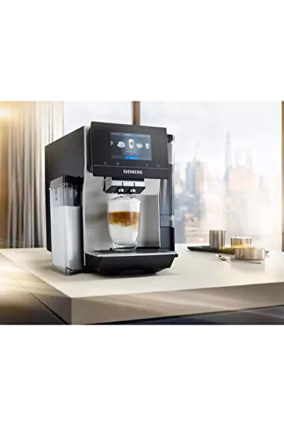 Siemens iSelect dokunmatik ekran menüsü Ve 5 inç ekran ile Otomatik  Espresso&Cappuccino Makinesi