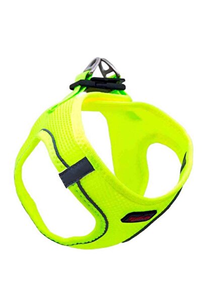 Tailpetz TAİLPETZ AIR MESH KÖPEK GÖĞÜS TASMASI NEON YEŞIL 3XS