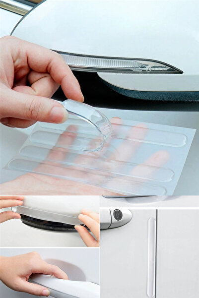 omilife Oto Darbe Koruyucu Şeffaf Kendiliğinden Yapışkanlı Köşe Koruyucu Bant...