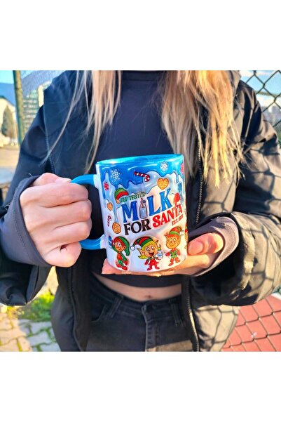 mug shop Küçük Elfler Hediyelik Tasarım Kaliteli Porselen Mega Kupa Bardak - Çay Kahve Ev Ofis Kupası