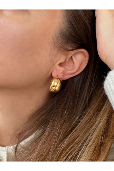 nerora Vintage Bombeli Gold Küpe