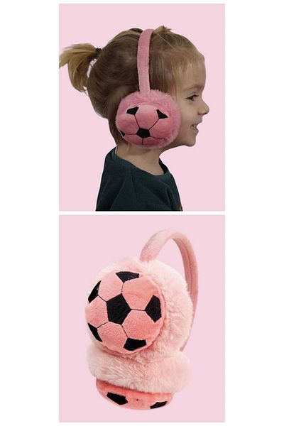 Eva Rose 3-12 Years Girl Plush Earmuff Furry Earmuff Winter Plush Earmuff