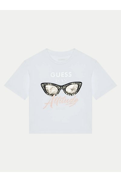 Guess T-Shirt - Turquoise - Slim