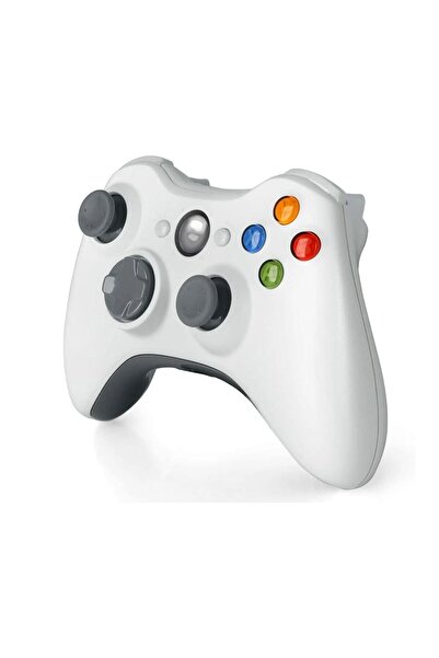 DNR Bilişim XBOX 360 + PC laptop uyumlu Kablosuz Wireless Gamepad USB denetle...