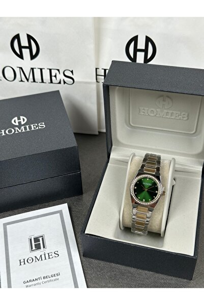 Homies KADIN KOL SAATİ TAŞLI KASA BAGET TAŞLI KORDON 2 YIL GARANTİLİ