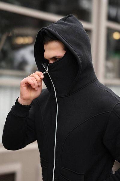 NewCabin Μπουφάν New Season Unisex Ninja με φερμουάρ 3 νημάτων