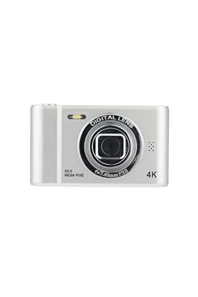 Zigver 4k Dijital Kamera Seyahat Selfie Kamerası 50 Megapiksel Zoom Hd Fotoğr...