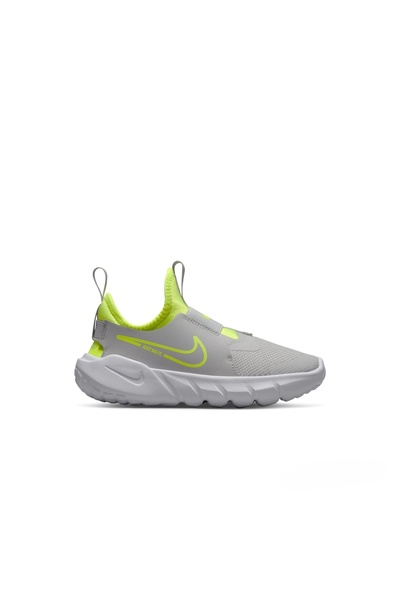 Nike Flex Runner 2 PS Grey Fog Volt Gri Çocuk Ayakkabı