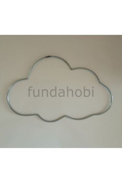 fundahobi دائرة معدنية كلاود مكرامية مقاس 19x30 سم