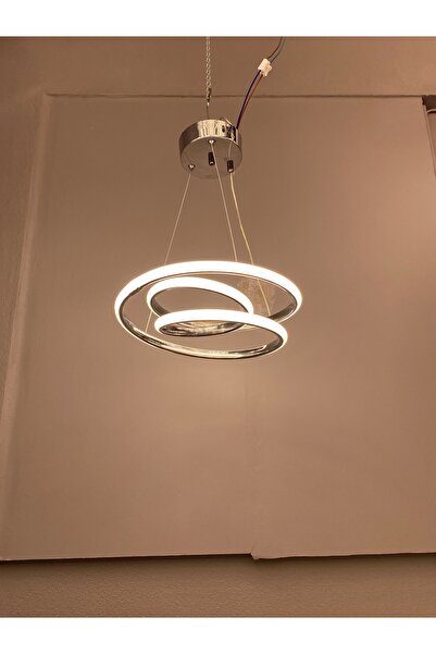 Zeya Lighting Yüksek Aydınlatmalı Kaos Model Krom Kaplamalı sarkıt modern led avize
