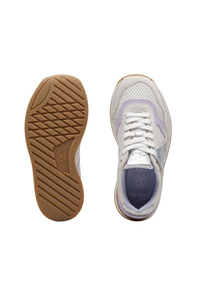 CLARKS Craft Tor K. White Combi SHOES JUNIOR BOYS