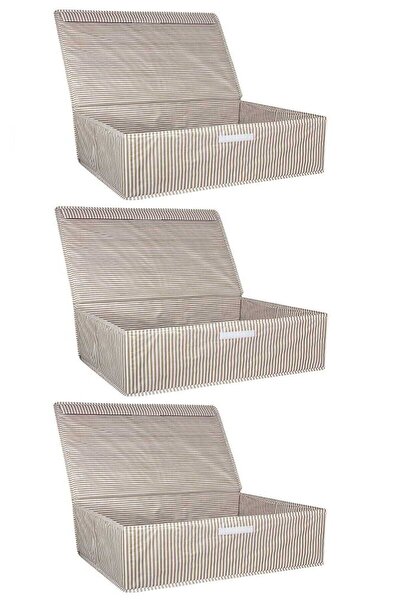 ellahomedekor 3 Adet Çok Amaçlı Düzenleyici Hurç Saklama Kutusu Baza Altı Boy...