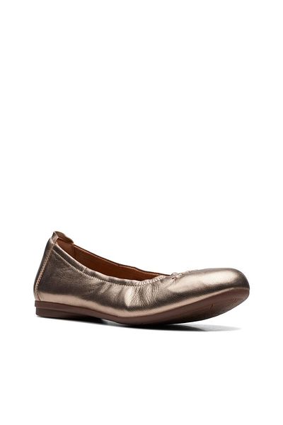 CLARKS Rena Hop Metallic CASUAL WOMEN SHOES
