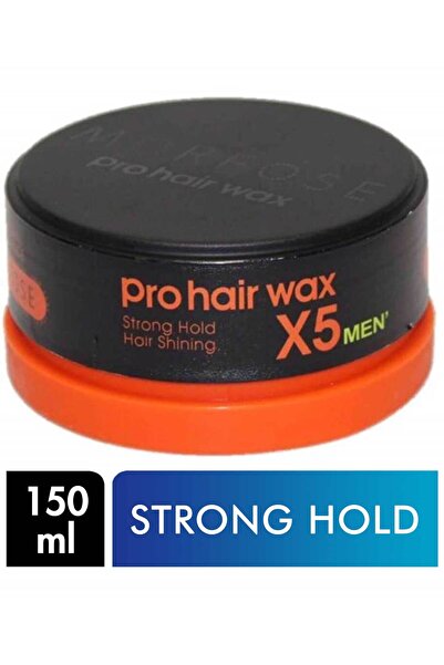 Morfose Pro Hair Wax Saç Şekillendirici Strong Hold 150 ml Turuncu Güçlü