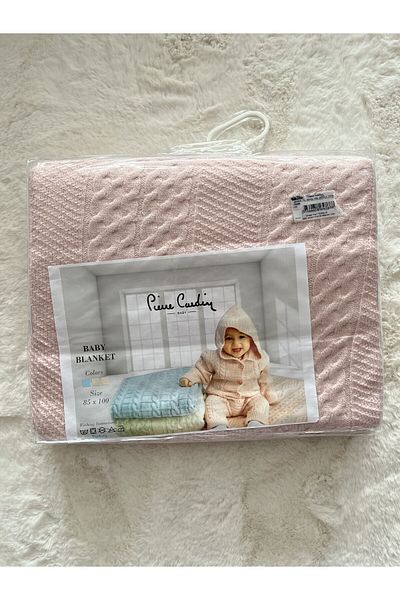 Pierre Cardin 302495   Pc Wide Hair Braided Knitwear Blanket
