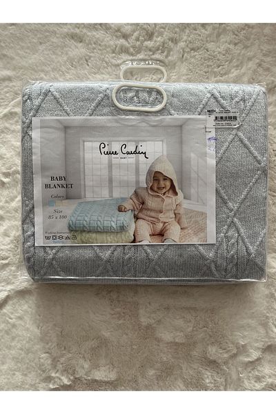 Pierre Cardin 302495   Pc Wide Hair Braided Knitwear Blanket