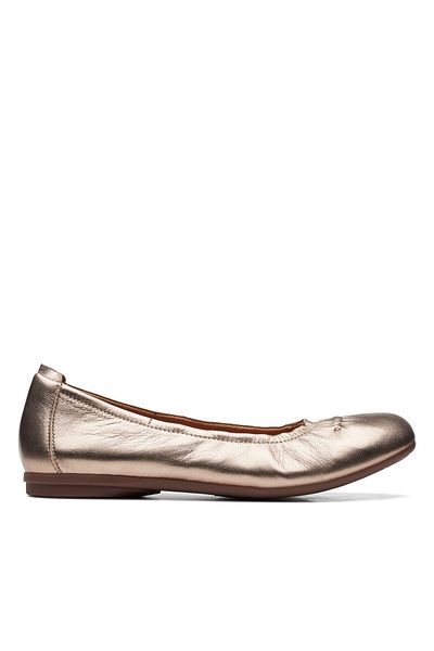 CLARKS Rena Hop Metallic CASUAL WOMEN SHOES