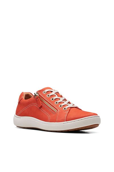 CLARKS Nalle Lace Grenadine Nubuck CASUAL WOMEN SHOES