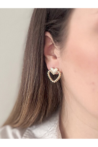 CHARMLUCKY ÖZEL SERİ KALP KALP KÜPE