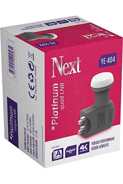 STOREMAX VegaShop Nextstar Next Ye-404 Platinum Quad 4'lü LNB atelier 1032927