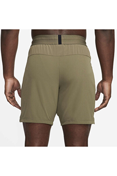 Nike Dri-Fit Flex Rep 4.0 7'' Unlined Athletic Training Yeşil Erkek Şort