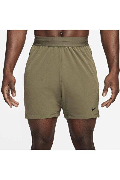 Nike Dri-Fit Flex Rep 4.0 7'' Unlined Athletic Training Yeşil Erkek Şort