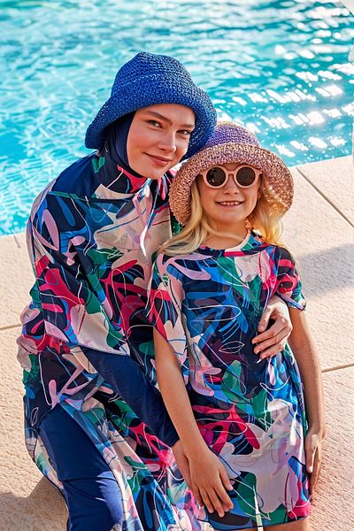Marina Colorful Children's Patterned Pareo - P2431