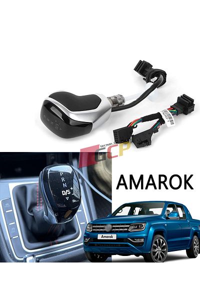 GCP German Car Parts Automatic Gear Shift Knob with Amarok Light - Amarok Led Dsg Gear Shift Illuminated Indicator Shift