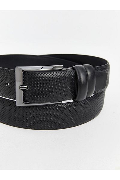 LC Waikiki LCW ACCESSORIES Ανδρική ζώνη δερμάτινη εμφάνιση
