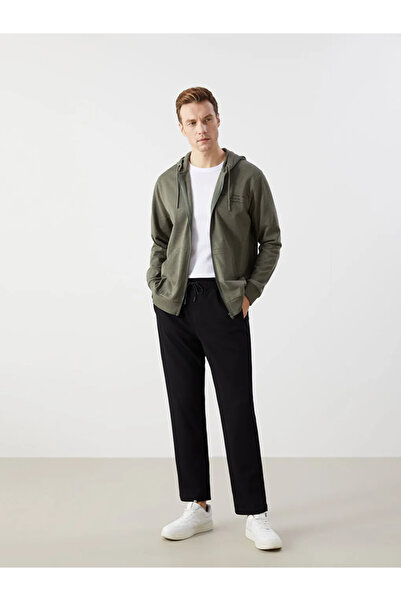 LC Waikiki Lcwaikiki Classic Black Standard Fit Men's Sweatpants