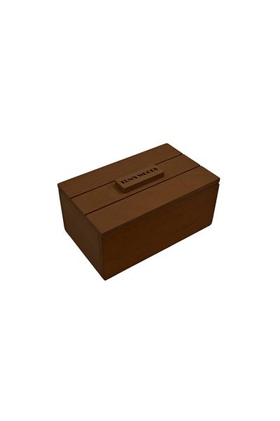 t tun's woods Ξύλινο κουτί με διακοσμητική λαβή - 25cmx14cm, 10cm φορτίο