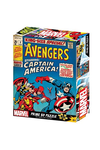 Prime 3D لغز Marvel Comics Avengers 300 قطعة 33167