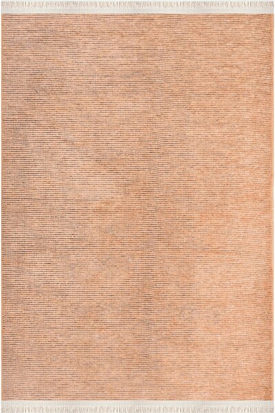 Emin Halı Aza 8203 Natural Lateks Havsız Tozsuz Jakarlı Dokuma Antre Mutfak S...