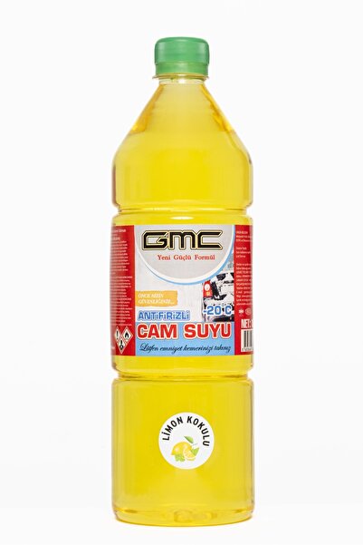 Gmc Oto Cam Suyu Limon Parfümlü Ve Antifrizli 1lt Sürpriz Hediyeli