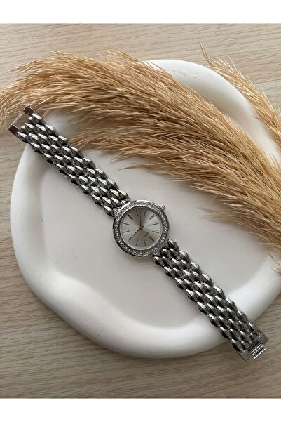 rubsey Öztel Vintage Large Dial Wicker Cord Vintage Women's Wristwatch