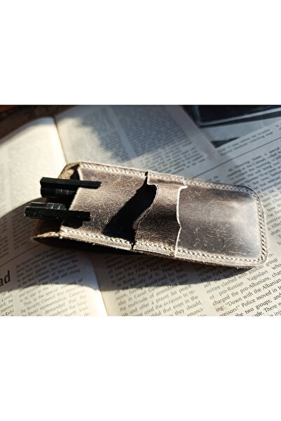 Mahfuz Crazy Hors Genuine Leather Pencil Case - for Your Custom Pencils, 27cm and 6cm Length, Model 21105C