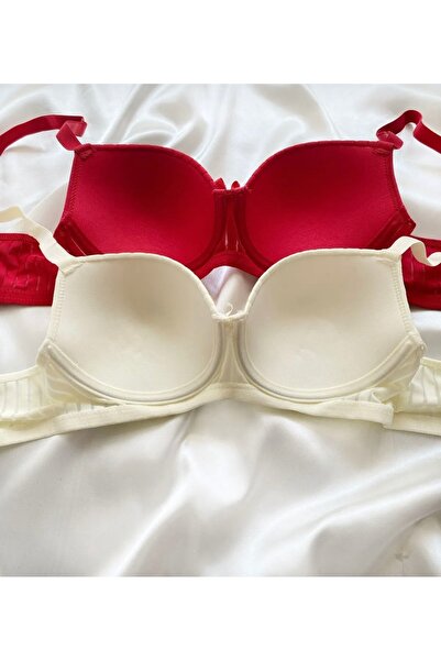 shine Plus Size C-Cup Underwire Supportless Plus Size 2-Piece Bra