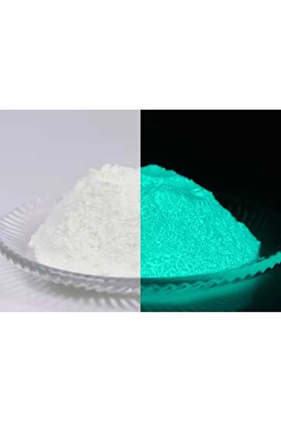 HOBİFLEX FOSFOR TOZU TURKUAZ RENK KARANLIKTA PARLAYAN EPOKSİ REÇİNE VE SANATS...