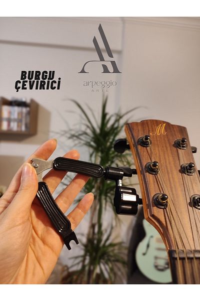 miletus Guitar Auger Inverter, Guitar String Cutter, Acoustic Guitar Bridge Pin Remover