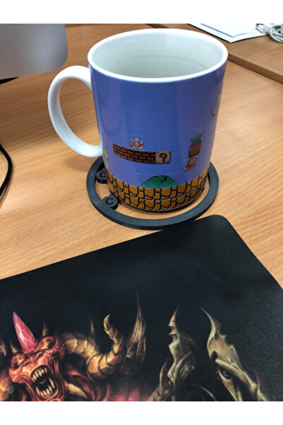 BYD3DTEKNO حامل أكواب القهوة، حامل أكواب، تصميم أنيق