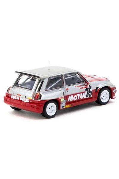 Tarmac Works Nessiworld 1/64 رينو 5 ماكسي توربو بطولة التسلق الأوروبية 1987 جيوفاني روز