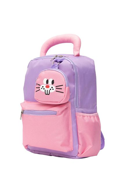 QUOVO Kawaii Style Special Design Kindergarten Waterproof Orthopedic Kindergarten Bag Nursery Bag 4-7Years