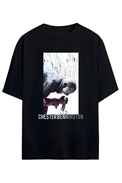 MAGORS LINKIN PARK Chester Bennington Nova sezona Oversize pamučna unisex majica