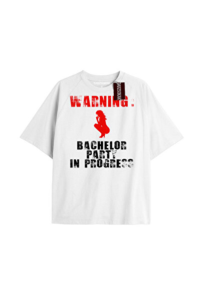 TIMESWASTINGIRL ATENȚIE TRICOU UNISEX OVERSIZE CU INScripție PENTRU PETRECERE...