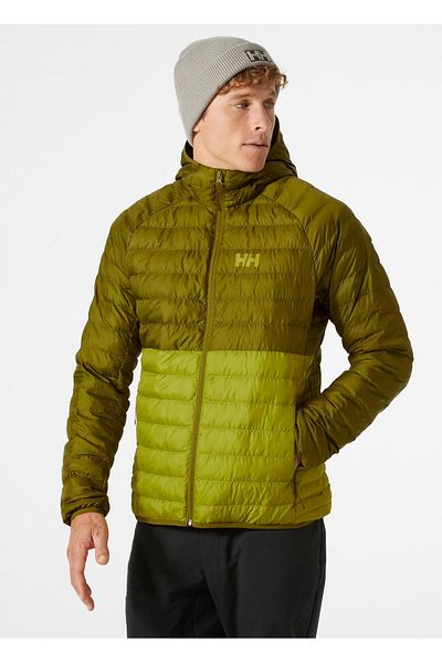 Helly Hansen Gelber Herrenmantel mit Kapuze und Isolator von Banff 63251-452