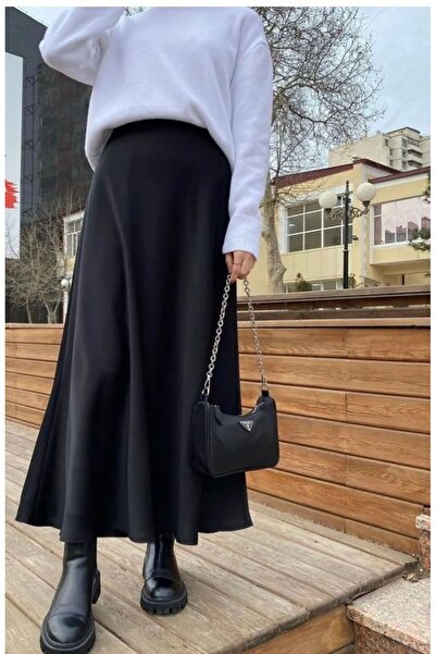 medipek Lycra Flexible Hijab Flared Skirt